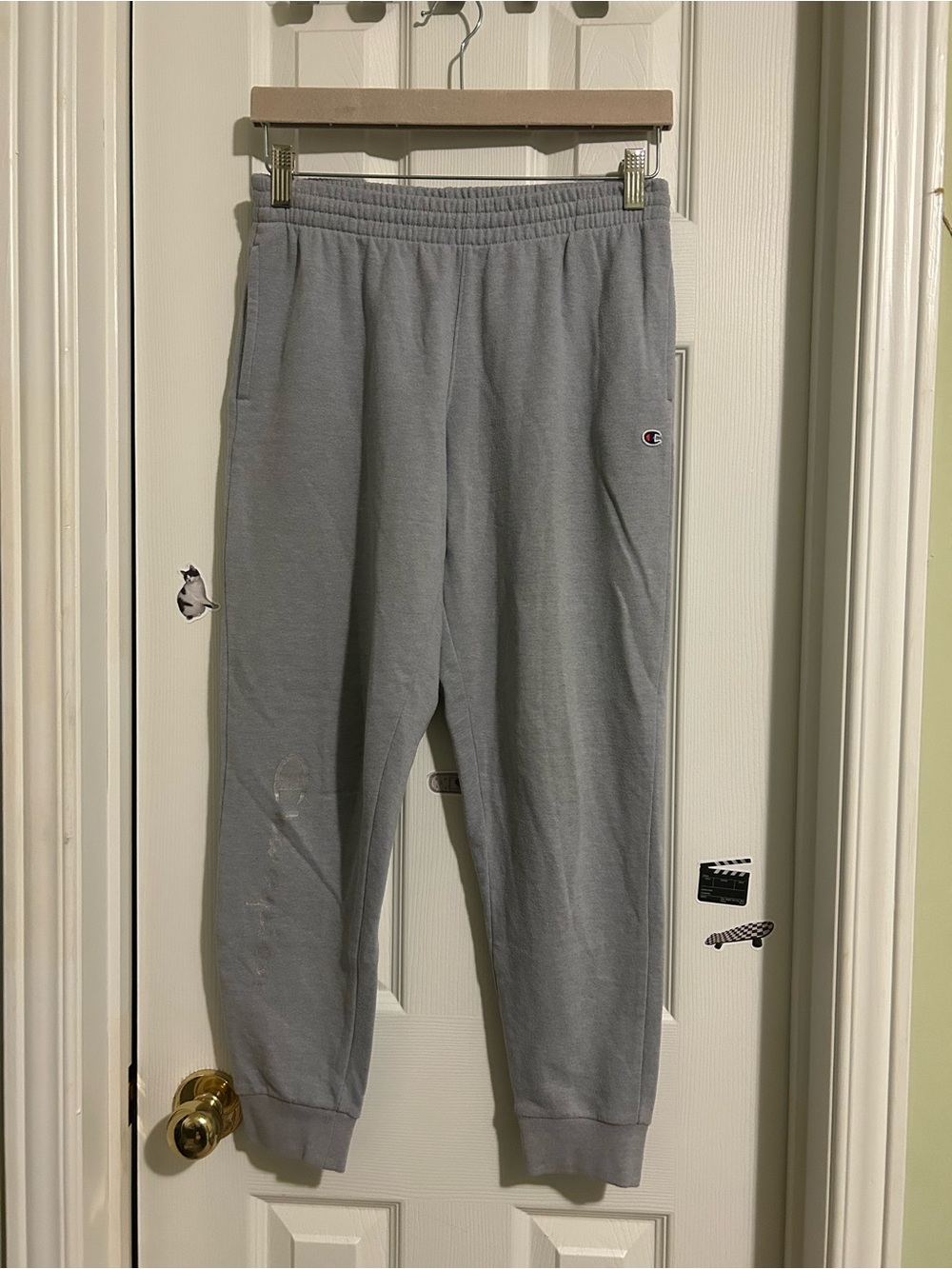 5/$10‼️ Champion Gray sweatpants